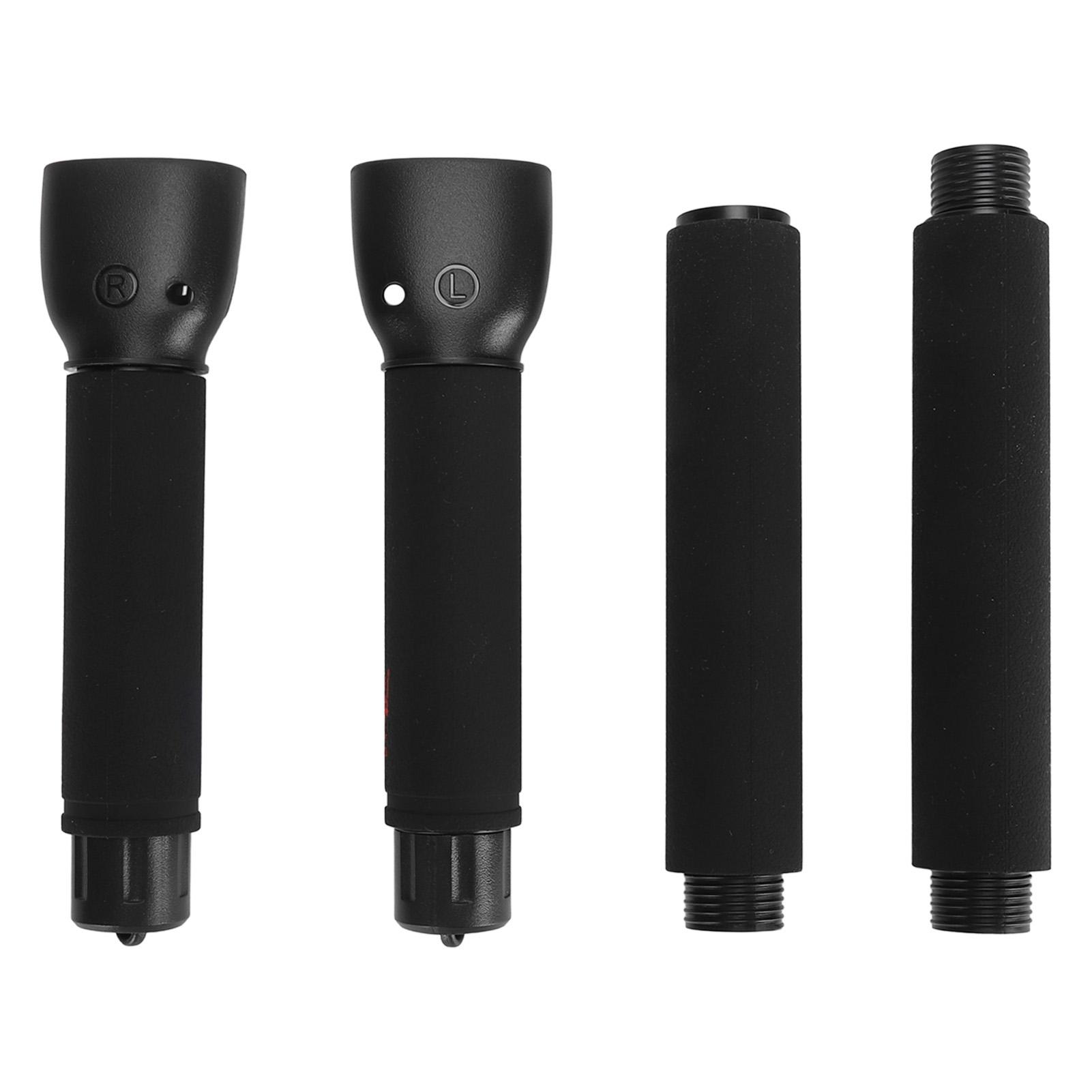 

Игровая ручка VR, черная, 3 в 1, стабильный сигнал, удобная для рук, удлинительная ручка для игры VR для Meta