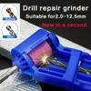 Portable Drill Grinder Bit Kit Sharpener Grinding Wheel Electric Knife Twist Drill Mini Angle Grinding Machine Power Tool