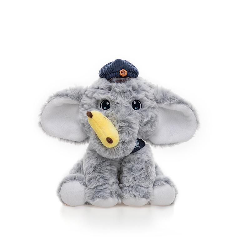 Plush Apple and Banana Elephant Toys and Figurines Dolls.