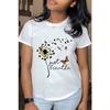Sexy ShortSleeved Womens TShirt Fashion Printed Graphic Base Shirt Aesthetic Clothing for Women Polyester Fabric