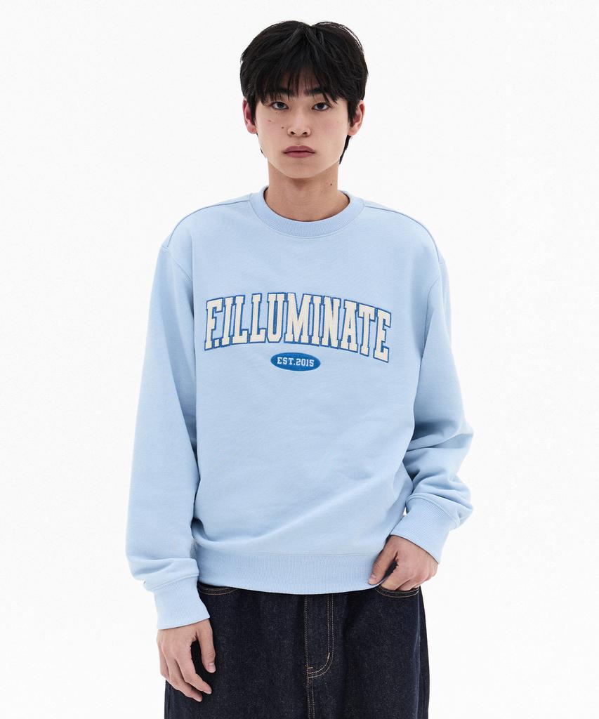 FILLUMINATE Oversized Arch Logo Sweatshirt - 3 Colors