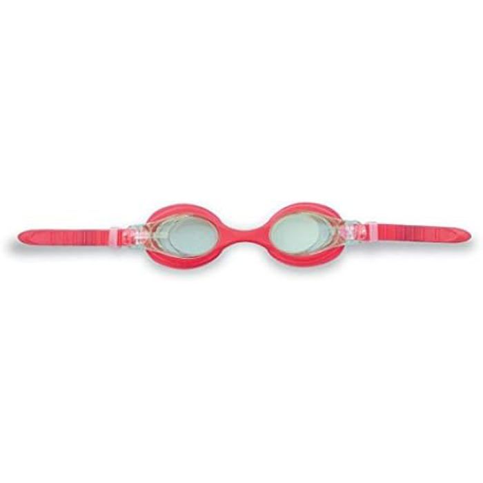 Lunettes de piscine - INTEX - Pro Team - Sangle en silicone souple - Protection anti-UV - Adulte