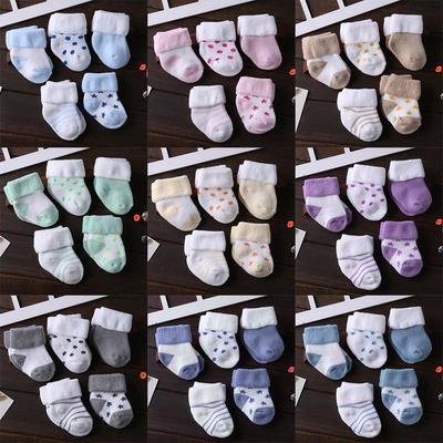 Newborn Boy Girl Socks Baby Accessories Cotton Unisex