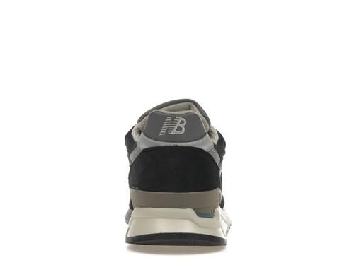 New Balance 998 Made in USA Low Black Silver - U998BL
