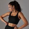 Fashion Seamless Tight High Strength Bubble Wrap Sports Bra for Women Push up Beauty Back Yoga Underwear Running Workout Vest