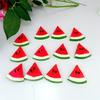 Pack Of 10 Sealant Artificial Greenmelon Slices Realistic Pretended Fruit Bedeck For Experiences Photography Displays