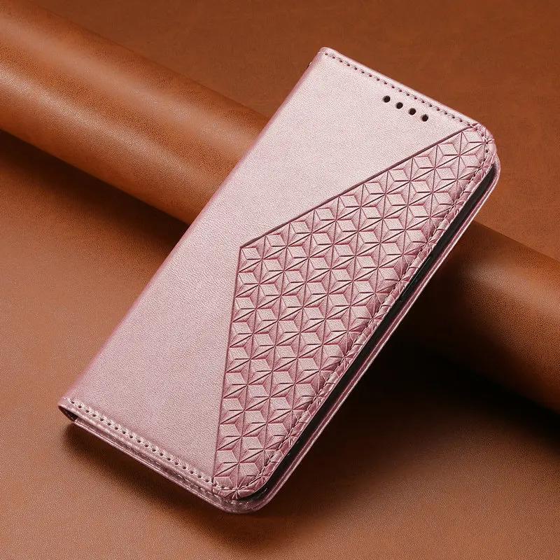 M13 M15 M35 M55 5G Magnet Leder Klapphülle Textur Brieftasche Karten Hülle für Samsung Galaxy M54 55 M 35 34 M14 M23 M62 M32 M12 Etui