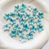 Two-Color Gold & Silver Lily Flower Plated Bell Flower Hairpin Tassel DIY Decoration Material