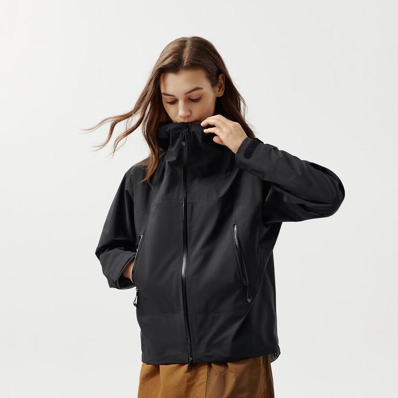 Tamboer Women's Short Hooded Outdoor Softshell Jacket