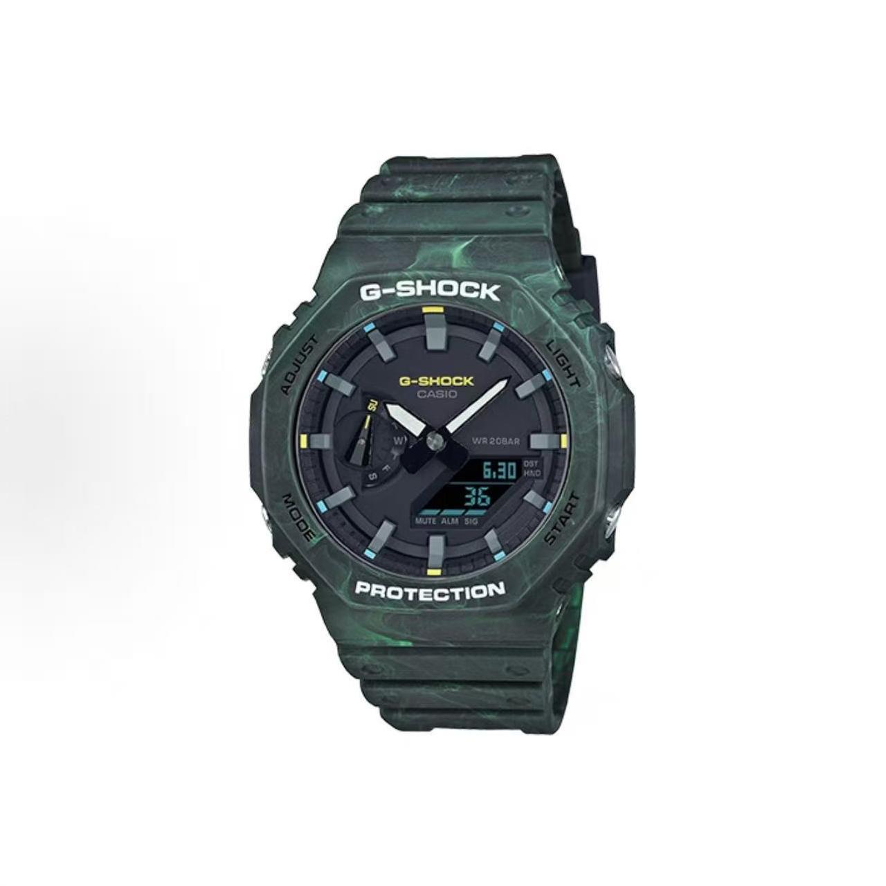 

2026 Новые Роскошные Часы Casio GA2100FR-3 зелёный
