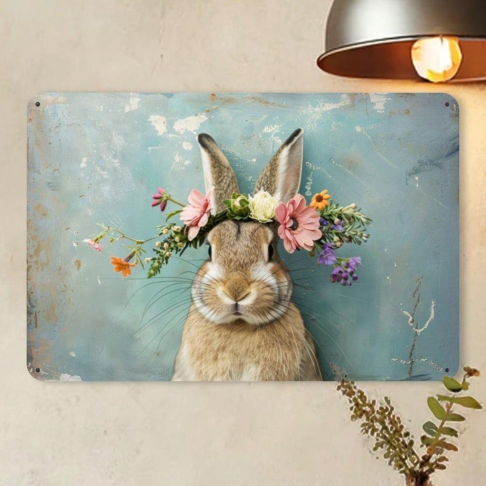 Vintage Tin Sign Wall Art Retro Home Decor Metal Plaque Gift