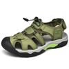 Classic Summer Men Sandals Fashion Large Size Beach Sandals New Breathable Casual Flat Sandals Men Outdoor Non-slip Wading Shoes