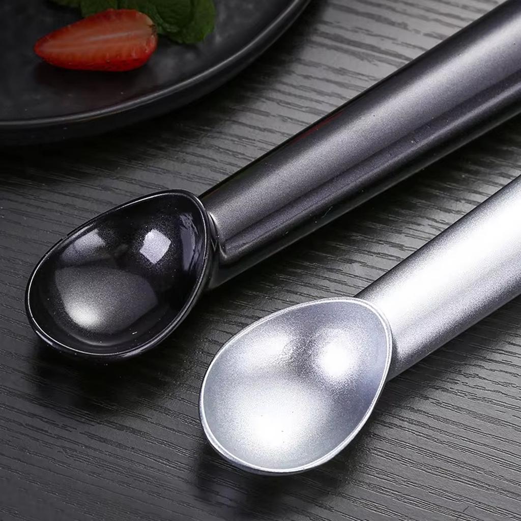 Aluminum Alloy Ice Cream Scoop Melon Baller Fruit Scoop Commercial Ice Cream Spoon for Kitchen