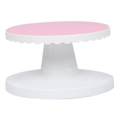 Kuchenständer Drehteller Drehende Basis Rutschfest Kuchen Dekorieren Tisch DIY Küchen Backwerkzeug(Rotierend