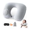Neck Pillow, U-shaped Pillow, Neck Pillow, Portable Pillow, Manual Press Inflatable, Pump Type, Small Craftsmanship, Air Pillow, Travel Pillow,