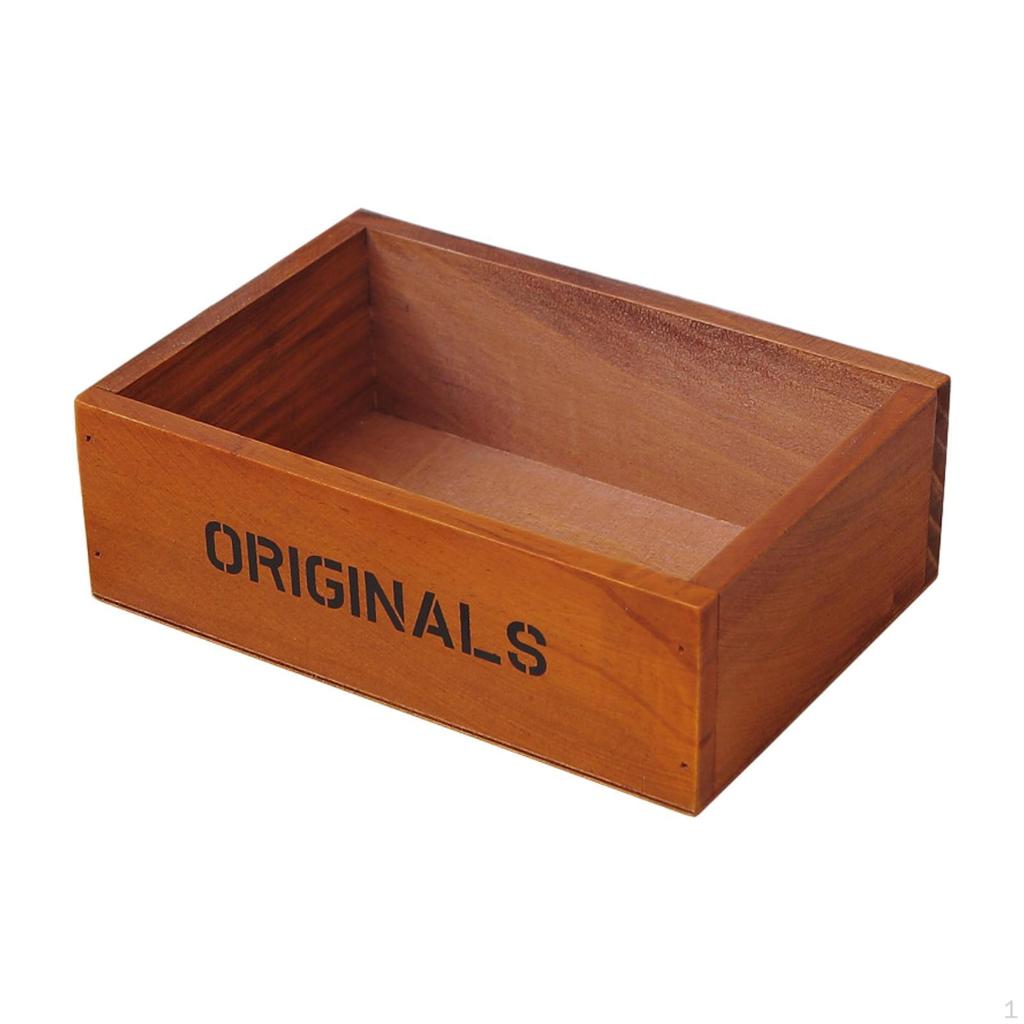 Elegant Wooden Storage Box for Jewelry And Makeup Organization