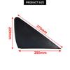 For Mercedes-Benz A-Class W169 New 1 Pair Wing Side Door Mirror Panel Trim L/R ABS Black A1696900187 A1696900287 Car Accessories