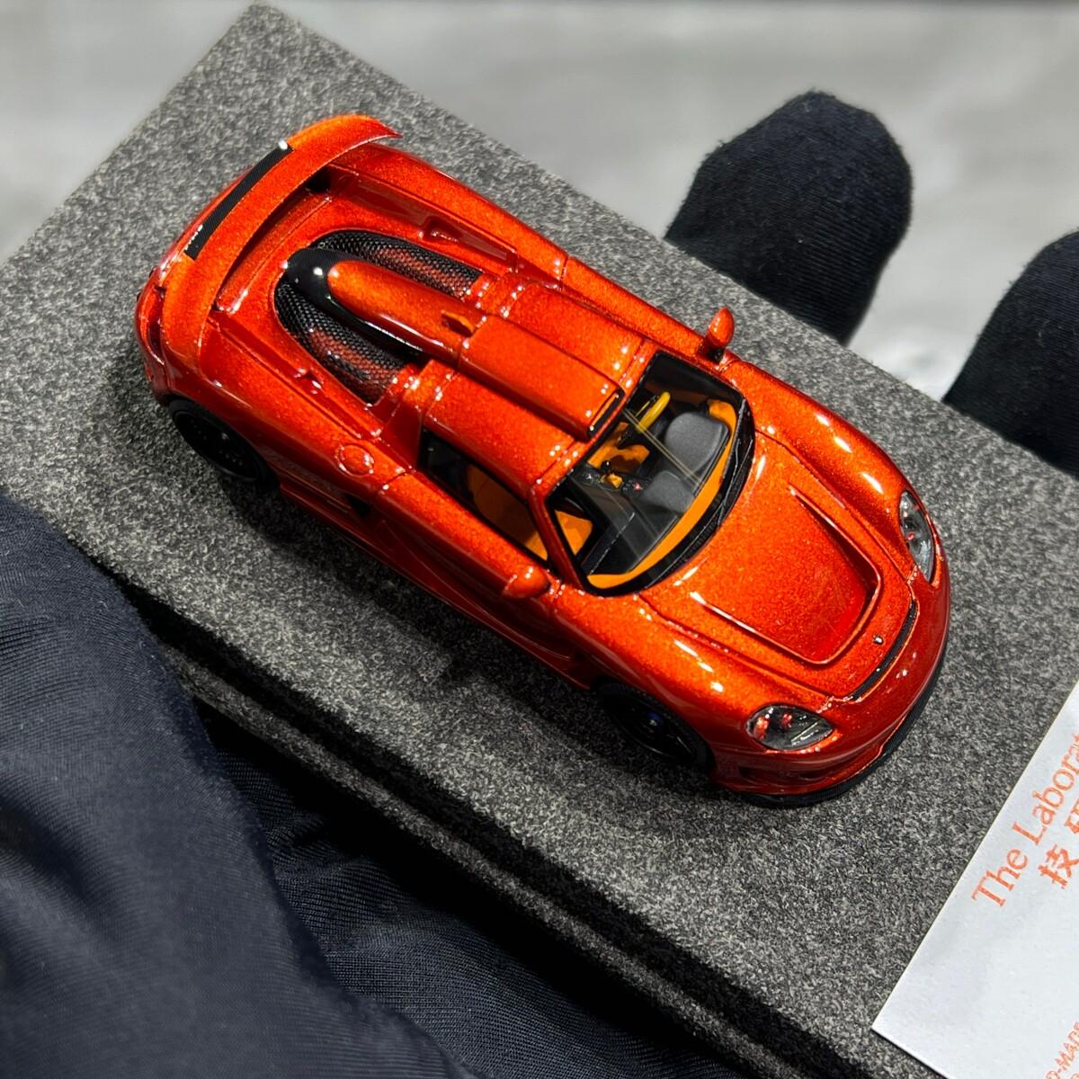 

The Laboratory 1:64 Souvenir GEMBALLA MIRAGE GT Resin Diecast Model Car помаранчевий