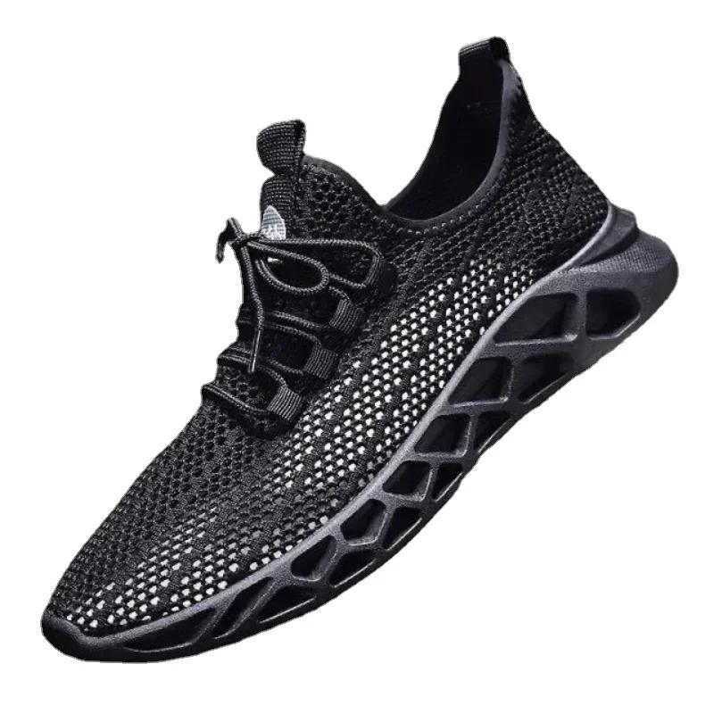 Fashion Men's Shoes Casual Mesh Summer Sneakers Breathable Lightweight Tenis Men Walking Sneaker Comfortable Masculino Zapatillas Hombre
