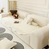 Autumn Winter Irregular Plush Couch Cover Non Slip Sofa Slipcover for Living Room Solid Color Sofa Cushion New Waffle Sofa Cover