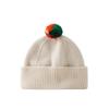 Korean Style Knitted Hat Advanced Stripes Cover Head Cap Fashion Couple Hat  Christmas Gift