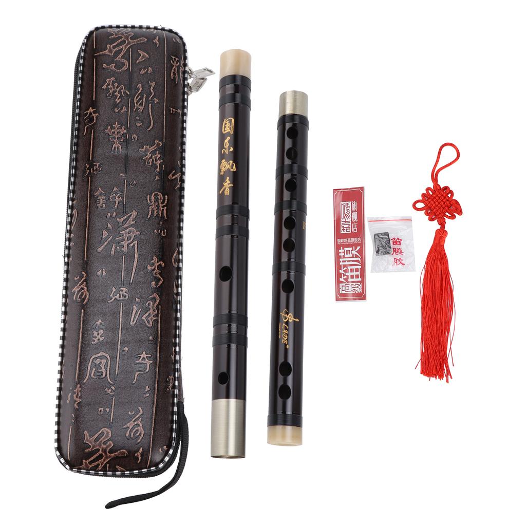 Bamboo Flute Woodwind HandMade Beginner S Introductory Performance Musical Instruments(F Key )