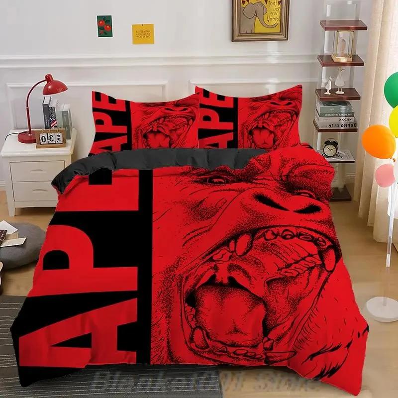 

Постельное белье с волком Кинг Квин Черный Белый Лев Змея Дикая природа Полиэстер Набор пододеяльников для мужчин взрослых 2/3 шт. EU single(135x200cm)