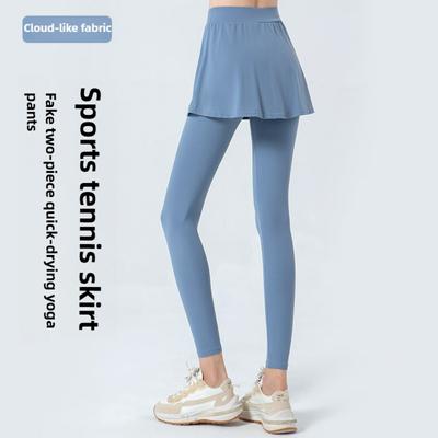 Damen schnelltrocknende Yoga High Waist Atmungsaktive Enge Sporthose