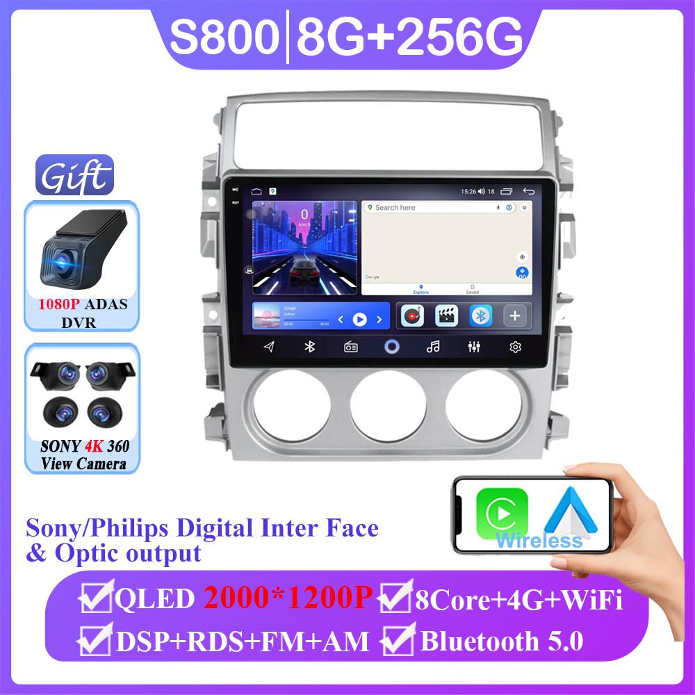 Android 14 Multimedia Video Player for Suzuki Liana 2004 - 2008 Car Radio Stereo Head Unit GPS Navigator 4G WIFI NO 2 Din DVD