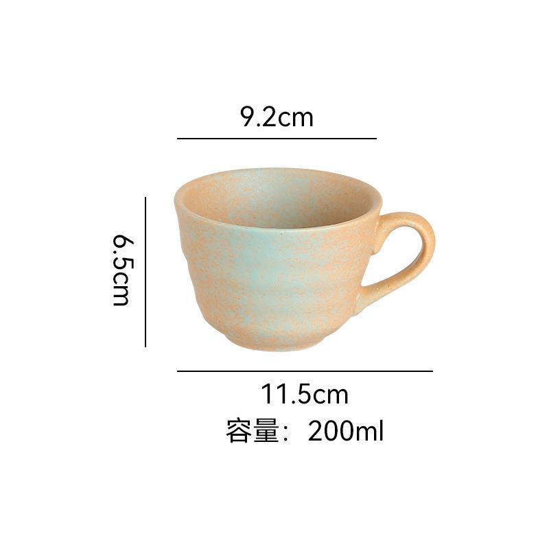 Retro Japanese Ceramic Bowls, Plates, Tableware Sets, Combination, High-Value Restaurant, Household Steak, Plates, Soup Bowls