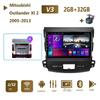 WIFI GPS Carplay Stereo pro Mitsubishi Outlander Xl 2 pro Citroen C-Crosser pro Peugeot 4007 2005-2013 Android Auto 2din 2+32GB
