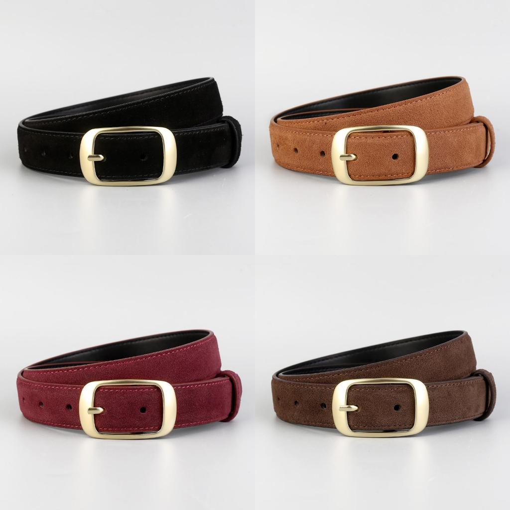 Classic Genuine Leather Waist Belt For Women With Pin Closure For Jeans And Formal Use