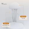 Night Light Voice Control Jellyfish Lamp with Dancing Legs Soft Glow Rechargeable RGB Gradient Jellyfish Bedside Lamp Decor