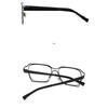 Women's eyeglasses - unisex fashion square hollow metal glasses