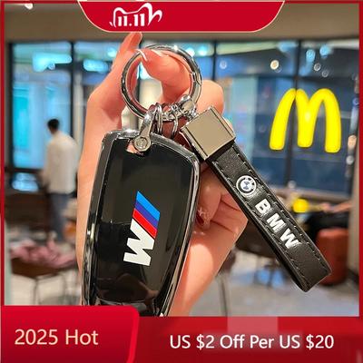 Hot 2025 Soft TPU Car Key Case Cover Shell Fob For M M3 M4 F30 F31 F32 F34 F20 F21 F07 F10 1 3 5 7 Series X1 X3 G01 X4 G02 X