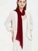 Fashion Chiffon Soft Solid Scarf Shawl Fashion Decorate Scarves Breathable Sun Protection Elegant Lady Versatile Bandana