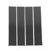 4X Piano Black Pillar Post Door Trim Fit For 2004-2014 Ford F-150 Super Cab Crew