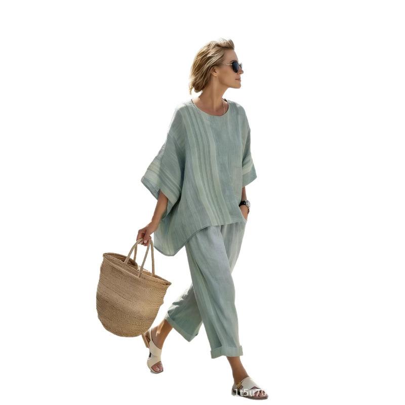 1116 new 1D European and American style large size shirt loose casual women's summer fashion seaside vacation