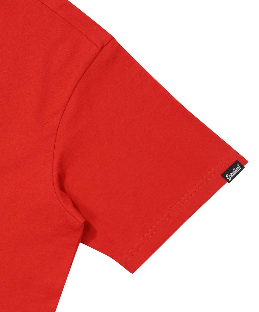 Syupeodeulai Snake Logo T-Shirt Red