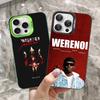 Rap W-WerenoiES Phone Case For IPhone 17 16 15 14 13 12 11 Pro Max Plus Color Silver Cover