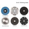 6Pcs 75mm Saw Disc Grinding Cutting Wheel Pneumatic Grinders Machine Processing Grinding Supplies Metal Electric