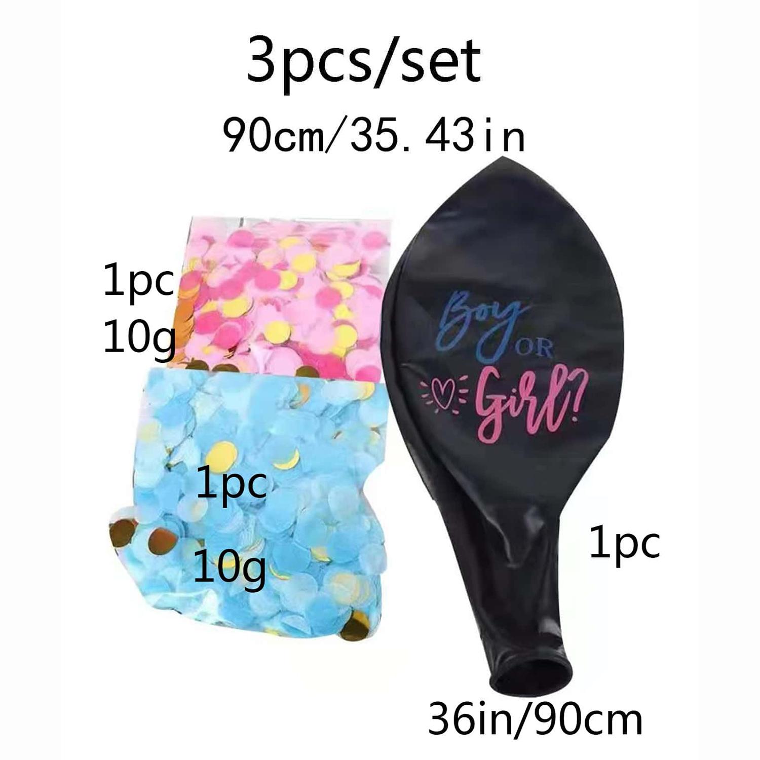 

1PC36-дюймовый бумажный шар для раскрытия пола мальчика или девочки