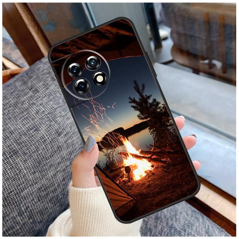 Camping Nature Case For OnePlus 15 13 12 11 10 9 Pro 13R 13T 12R 10T 8T Nord CE 5 2 3 4 Lite N20 N30 Coque