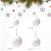 Christmas Decoration Ball, Christmas Sequins Foam Ball. Suitable for Holiday Celebrations and Christmas Tree Decorations