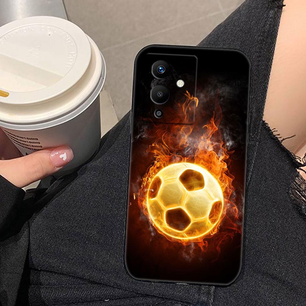 Fußball Fußball Ball Handyhülle Für Infinix TECNO POP SPARK SMART 6 7 8 9 CAMON 40 30 30S 15 16 17 20 20C Pro Hülle Abdeckung Schale