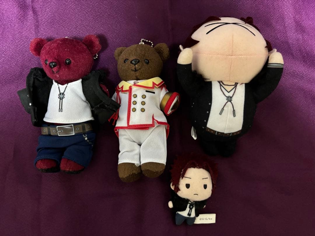 

[USED] Anime K Suou Mikoto Plush Doll Kumamate Unfortunate