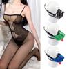 BDSM Dog Head Mask Gag Stimulator Toy Fetish Sensory Nerve Roleplay Hood Breathable Adjustable Discreet Adult