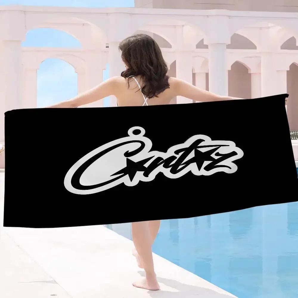 Hot Fashion C-Corteizs Microfiber Printed Beach Towel Mountain Climbing Yoga Beach Swimming Running Absorbent Soft Towel