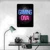 Gaming Gamer Quote Quotes Poster Customized Wall Art Vintage Metal Signs Retro Tin Plaque for Man Cave Home Decoration Luxury