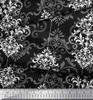 Soimoi Japanischer Krepp-Satin-Stoff mit filigranem Damast-Druck, Meterware, 42 Zoll